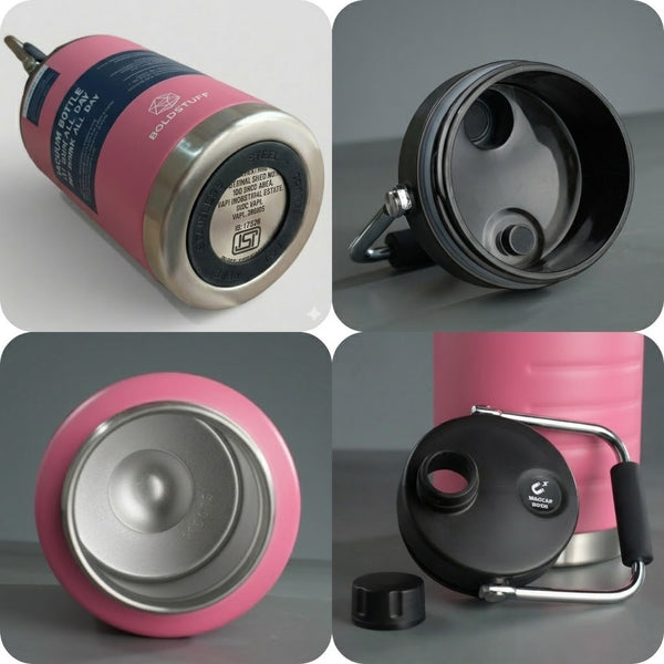 Thermosteel Water Jug Insulated Tumbler with Magnet Lid 2100ml Pink