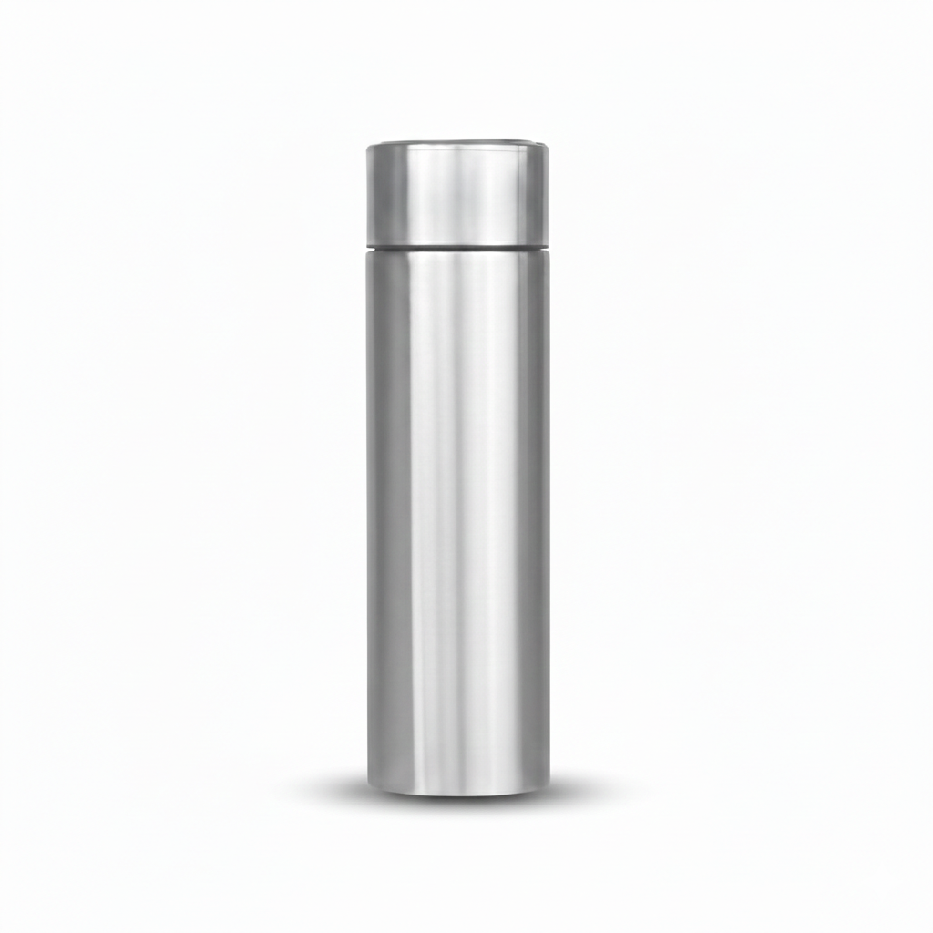 1000 Ml Stainless Steel Water Bottle Single Wall Silver