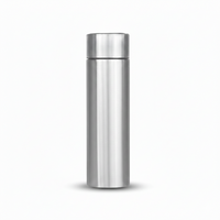 1000 Ml Stainless Steel Water Bottle Single Wall Silver