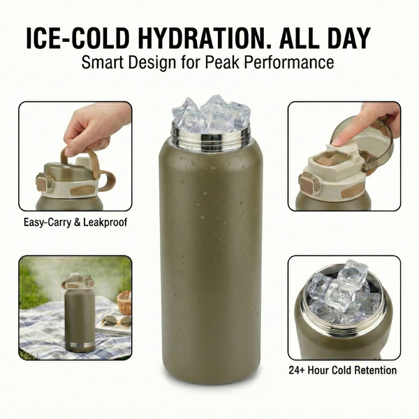 Insulated Water Bottle 1500ml Chicku