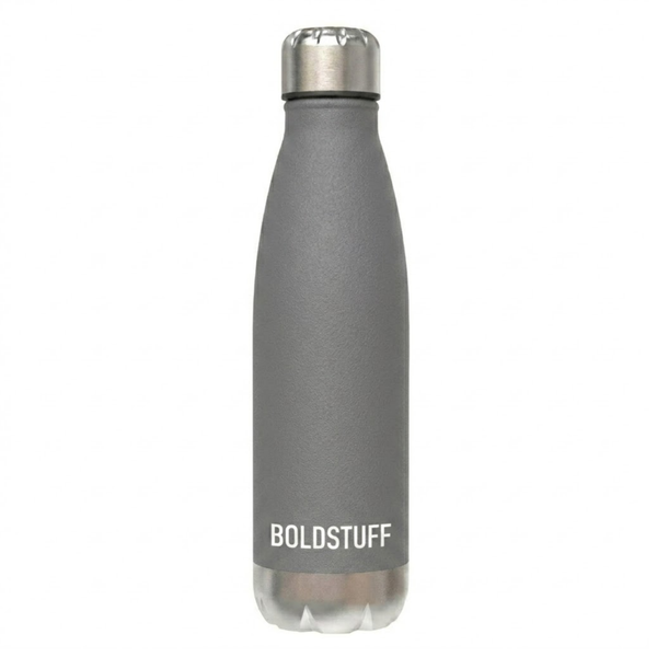 Stainless Steel Water Bottle 500ml Grey
