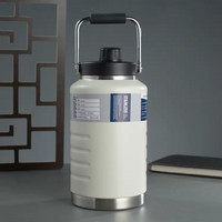 Thermosteel Water Jug Insulated Tumbler with Magnet Lid 2100ml White