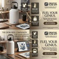 2 Litre Insulated Stainless Steel Water Bottle White