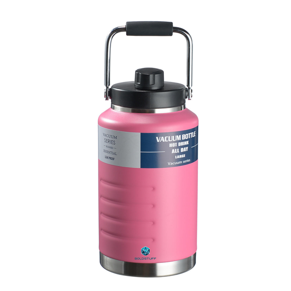 Thermosteel Water Jug Insulated Tumbler with Magnet Lid 2100ml Pink