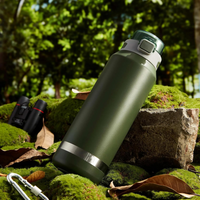 Insulated Water Bottle 1500ml  Green