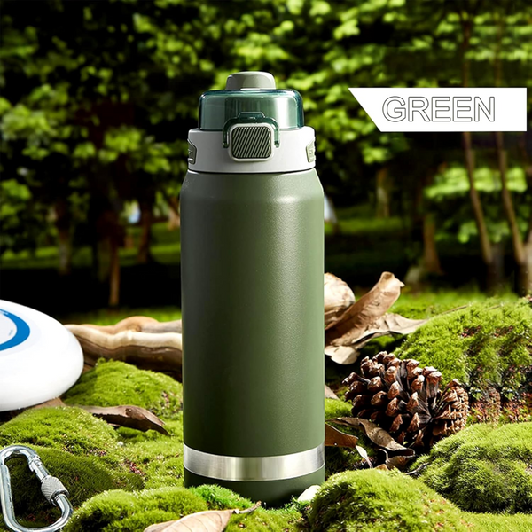 Insulated Water Bottle 1500ml  Green