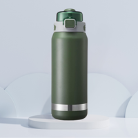 Insulated Water Bottle 1500ml  Green