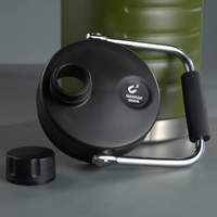 Thermosteel Water Jug Insulated Tumbler with Magnet Lid 2100ml Water Bottle Green