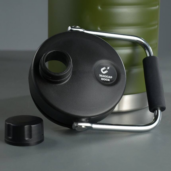 Thermosteel Water Jug Insulated Tumbler with Magnet Lid 2100ml Water Bottle Green